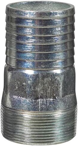 57551 Galvanized Steel Adapter 2 Barb x 2 Dia. MPT in. in Kuwait