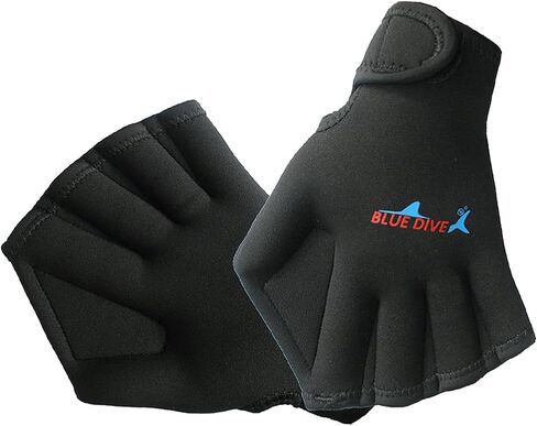 Webbed Swim Gloves, Swimming Gloves Anti Slip Surfing Snorkeling Fins Hand Gloves Aquatic Gloves for Kayaking, Adults in Kuwait