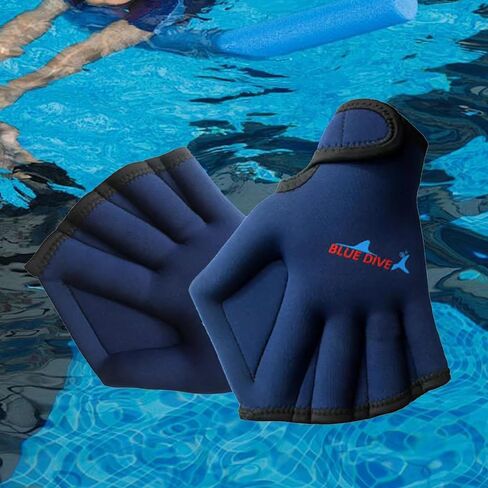 Webbed Swim Gloves, Swimming Gloves Anti Slip Surfing Snorkeling Fins Hand Gloves Aquatic Gloves for Kayaking, Adults in Kuwait