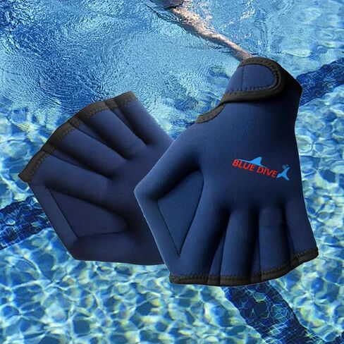 Webbed Swim Gloves, Swimming Gloves Anti Slip Surfing Snorkeling Fins Hand Gloves Aquatic Gloves for Kayaking, Adults in Kuwait