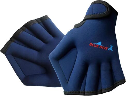 Webbed Swim Gloves, Swimming Gloves Anti Slip Surfing Snorkeling Fins Hand Gloves Aquatic Gloves for Kayaking, Adults in Kuwait
