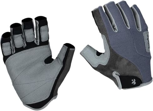 SM SunniMix Climbing Gloves Gloves Sailing Gloves Rowing Gloves Breathable Half Finger Spandex Build Suitable for Men Women Fishing Outdoor Training in Kuwait