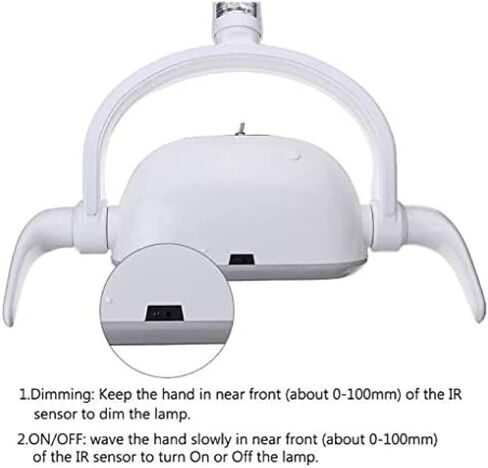 Professional Dental Induction Lamp LED Oral Operation Light Oral Light Sensor Lights For Dental Chair, 26mm in Kuwait