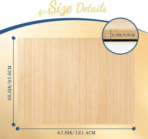 Tap Dance Floor 47.8x38.5 inches Dance Floor with Cushioning Underlay Dance Floor,Specifically Designed for Tap and Jazz Dance,is Perfect for Living Rooms,Studios, Stages,and Any Other Venue in Kuwait