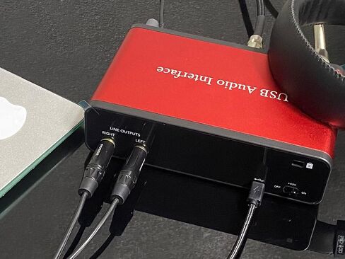 LVY USB-C Audio Interface, 24Bit/192kHz for Recording Podcasting and Streaming, 48V Phantom Power, Plug and Play Ultra-low Latency Noise-Free (No Software Included) in Kuwait