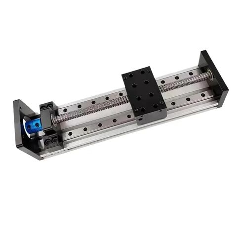 CNC Sliding Table Z Axis Stage Travel 100-500mm MGR12 12mm Linear Rail 1204 Ball Screw Actuator Bundle Kit for Nema23(500mm) in Saudi Arabia