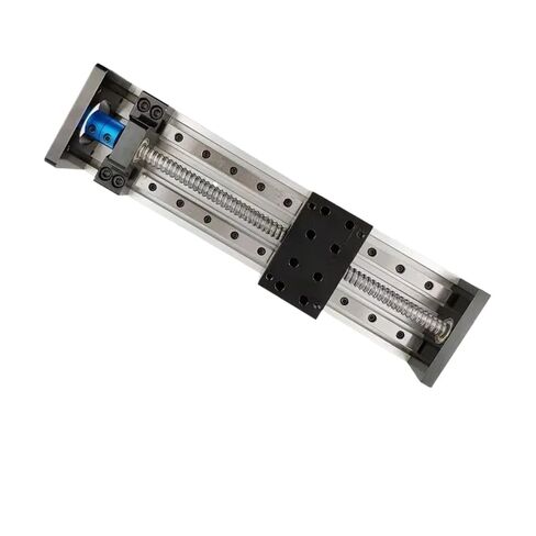 CNC Sliding Table Z Axis Stage Travel 100-500mm MGR12 12mm Linear Rail 1204 Ball Screw Actuator Bundle Kit for Nema23(500mm) in Saudi Arabia