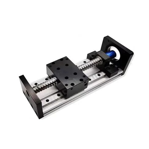 CNC Sliding Table Z Axis Stage Travel 100-500mm MGR12 12mm Linear Rail 1204 Ball Screw Actuator Bundle Kit for Nema23(500mm) in Saudi Arabia