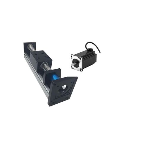 60mm Width CNC Single Rail Ball Screw Motion Stage 1605 Axis Linear Guide Table Motor Kit Sliding Robot(with 1.2nm Motor,200mm Stroke) in Kuwait
