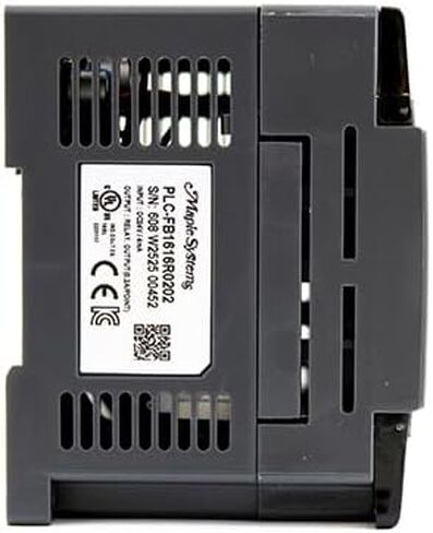 PLC, 36-Channel Controller, 16 Digital I/O, 4 Analog I/O, Relay, Ethernet and Serial Communication, Maple Systems, PLC-FB1616R0202 in Saudi Arabia