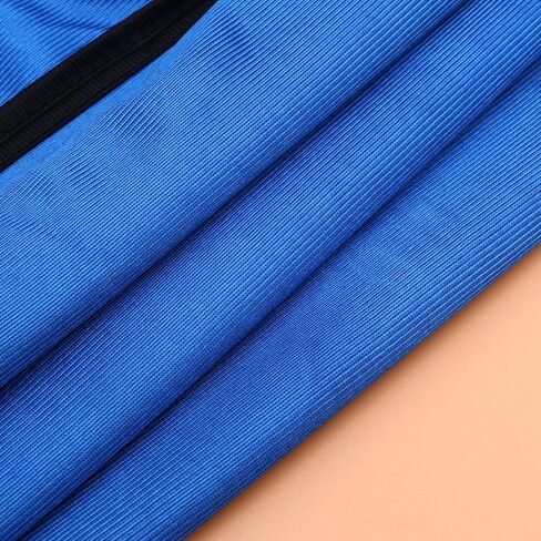 6pcs Sports Training Vests for Boys, Blue Polyester Summer Game Vests Easy Drying and Player Distinguishing Features for Group Activities in Saudi Arabia