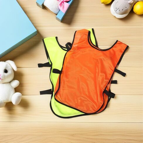 6pcs Soccer Pinnies Vests for Youth Training Practice, Lightweight Polyester Sports Vest for Soccer and Basketball Training Sessions, Versatile Team Practice Jerseys in Saudi Arabia