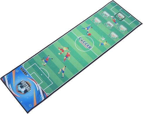 Tabletop Curling Game, Interactive Indoor Recreational Toy with Foldable Mat and 6 Balls, for Parties Family Gatherings and Game Nights in Kuwait