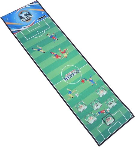 Tabletop Curling Game, Interactive Indoor Recreational Toy with Foldable Mat and 6 Balls, for Parties Family Gatherings and Game Nights in Kuwait