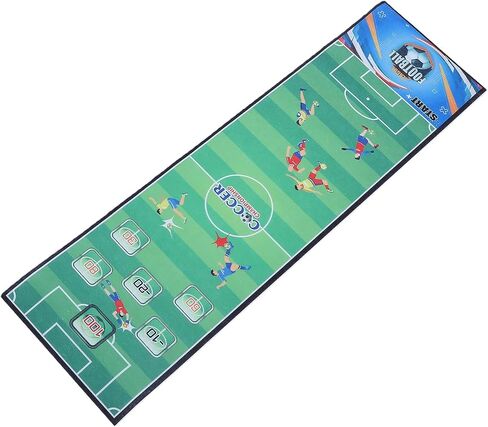Tabletop Curling Game, Interactive Indoor Recreational Toy with Foldable Mat and 6 Balls, for Parties Family Gatherings and Game Nights in Kuwait