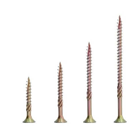 100Pcs/Pack 35mm 45mm 60mm 80mm Self-Tapping Screw M5 Flat Head T25 Screws Galvanized Woodworking Hardware Tools(100pcs 4.5x45mm) in Kuwait