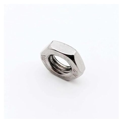 5/50pcs 304 Stainless Steel Hex Hexagon Thin Nut Jam for M2 .5 M3 M4 M5 M6 M8 M10 M12 M14 M16 Screw Bolt(50pcs M3) in Kuwait