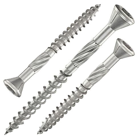 50 Pieces of Stainless Steel Self-Tapping Deck Wood Screws for Decking, Fence Assembly, Outdoor Installation(70MM) in Kuwait