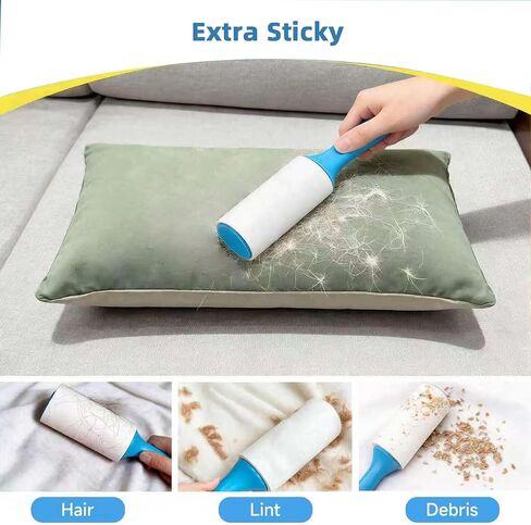 800 Sheets Lint Rollers Sticky Remover for Couch, Dog and Cat Fur Remove in Kuwait