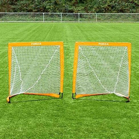 أهداف FORZA Flash Pop-Up Lacrosse [4ft x 4ft] - الإعداد في ثوانٍ! | مثالية للفناء الخلفي والتدريب - فردية أو زوجية in Kuwait
