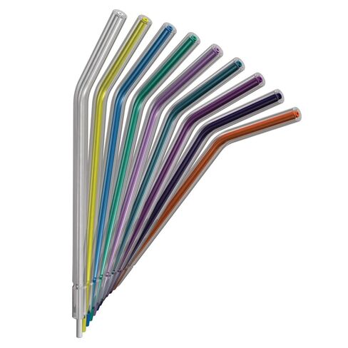 Young Dental CT1200 Crystal Tip Air/Water Syringe Tips Rainbow 250/Pk in Kuwait