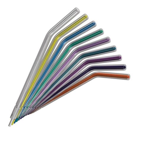 Young Dental CT1200 Crystal Tip Air/Water Syringe Tips Rainbow 250/Pk in Kuwait