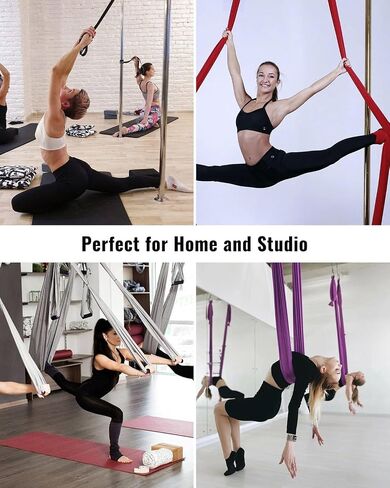 Pole Dancing Hanging Clamp with Carabiner – Grip Accessory for Aerial Silks, Yoga, Spinning Pole, and Home Fitness in Kuwait