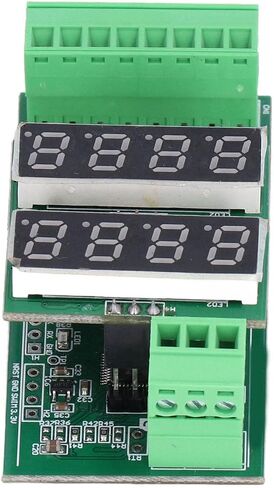وحدة إرسال درجة الحرارة Eujgoov، بناء ثنائي الفينيل متعدد الكلور، آلة دقيقة 2PT100 للمعدات الصناعية وأنظمة التحكم (بدون قاعدة) in Kuwait