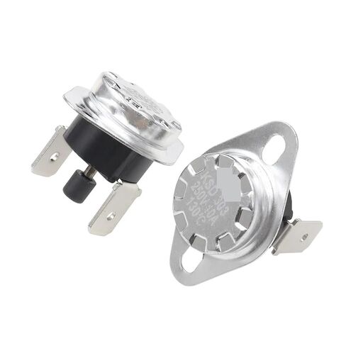 10PCS KSD301 KSD303 10A 45 150 C Degrees Manual Reset Thermostat Normally Closed Temperature Switch(135C) in Kuwait