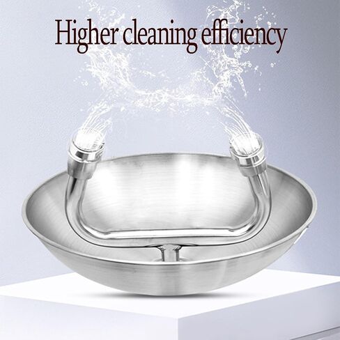 Combination Emergency Shower System, 304 Stainless Steel Eye Wash Station, Suitable for Laboratories, Factories and Outdoor Environments in Kuwait