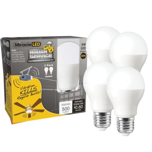 Rough Service Low Profile LED Bulb,PK4 in Kuwait