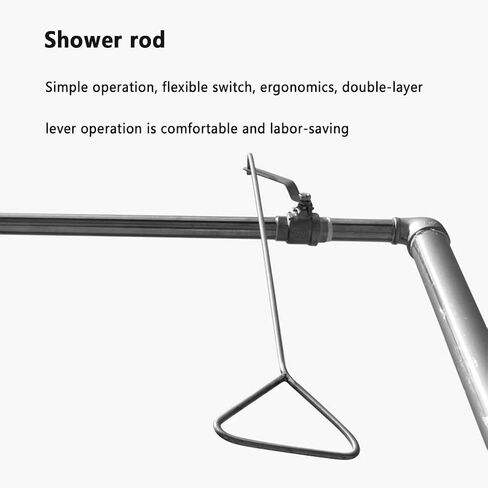 Emergency Eye Wash Station, Vertical Shower Eyewash, Easy to Use, Safety Shower System, for Factory, Laboratory in Kuwait