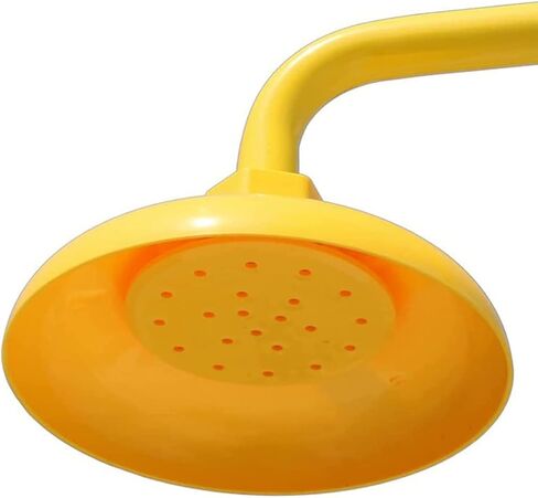 Combination Emergency Eyewash Shower Station, Stainless Steel Shower System First Aid Shower, Abs Coated Stainless Steel Horizontal Installation,Yellow in Kuwait