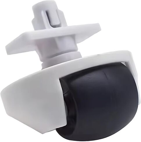 (White) Front Roller Caster Wheel Replacement for Roborock Q5, Q7, Q7 Max,Q8, S7,S8, S8 MaxV Ultra,Q Revo,Qrevo S, Qrevo Plus, Qrevo Pro Robotic Vacuum Cleaner,Front caster wheel,front caster wheel in Kuwait