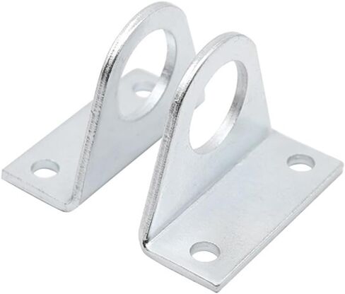 ZYAMY 2PCS Cylinder Rod U Clamp Mounting Bracket Bolt Hole 54x22.5x44mm Pneumatic Parts for 20mm Inner Diameter Cylinder Semiconductor Automation Control in Kuwait