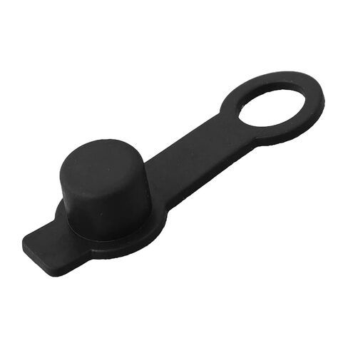 4 Pack PCP Hand Pump Plug Covers with Tether 8mm Quick Disconnect Plug Dust Cover Cap Protector for High Pressure PCP Air Compressor Air Filter Water-Oil Separator Paintball Tank Remote Coil in Saudi Arabia