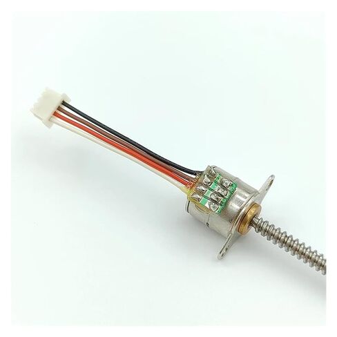 50mm Stroke Precision Linear Stepper 10mm DC 5V 2-Phase 4-Wire Stepping Motor in Kuwait