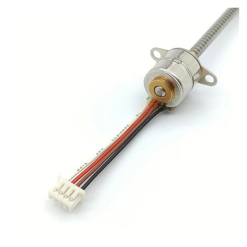 50mm Stroke Precision Linear Stepper 10mm DC 5V 2-Phase 4-Wire Stepping Motor in Kuwait