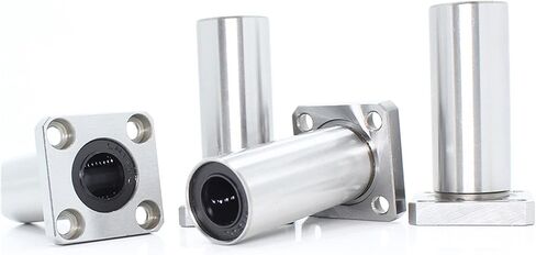 Linear Bearing LMK LUU Square Flange Long Linear Bearing LMK6LUU LMK8LUU LMK10LUU LMK12LUU LMK13LUU Square Flange Type Linear Bearing Linear Ball Bearings(LMK8LUU) in Kuwait