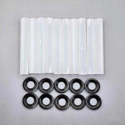 20 Pieces Garage Door Roller Sleeves Nuts Standard Rollers Precision Bearings Quiet Hardware Double Seals Cushion Suitable for Home Renovation in Saudi Arabia