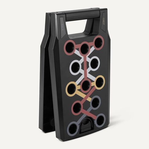 Amazon Basics Push Up Board, Black, 24-in-1 – Multi-Position Training System for Upper Body Strength & Muscle Building – Portable Home Gym Equipment in Kuwait