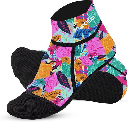 XUKER 2mm Neoprene Water Sand Beach Volleyball Socks Sand Proof Diving Socks for Outdoor Water Sports in Kuwait