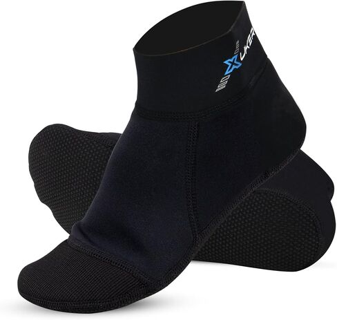 XUKER 2mm Neoprene Water Sand Beach Volleyball Socks Sand Proof Diving Socks for Outdoor Water Sports in Kuwait