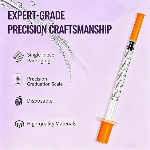 0.5ml/cc 30G 5/16", Individual Wrapped, 100 Pack in Kuwait