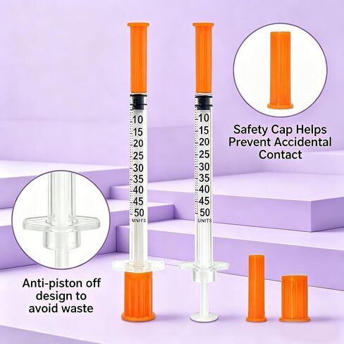 0.5ml/cc 30G 5/16", Individual Wrapped, 100 Pack in Kuwait