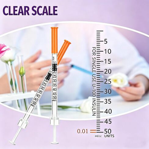 0.5ml/cc 30G 5/16", Individual Wrapped, 100 Pack in Kuwait