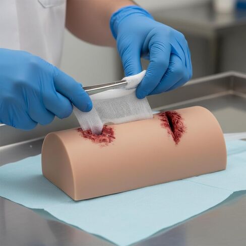 Tourniquet Arm Trainer, Stop Bleed Training Kit, Bleeding Control Simulator, Laceration & Tourniquet Training Model, for Medical, Military & First Aid Training in Kuwait