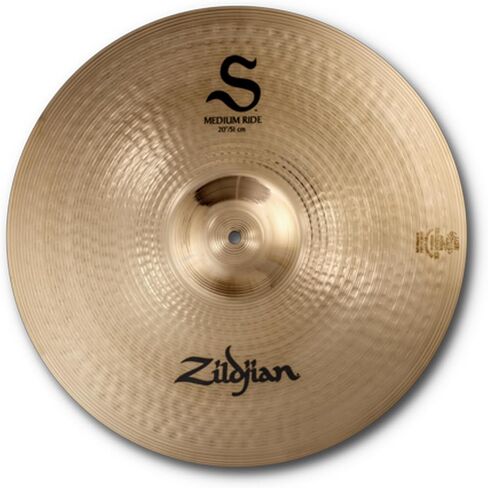 Zildjian S22MR 22" S Medium Ride Cymbal | Bundle with Drumsticks, Drumstick Bag, and Austin Bazaar Polishing Cloth in Kuwait