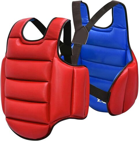 Professional Taekwondo Sparring Chest Guard Shock Sponge Vest Breathable for Karate Practice in Kuwait