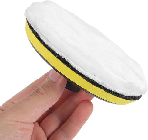 Didiseaon 10pcs Car Buffer Drill Attachment Polishing Buffing Wheel Kit with Sponge, Wool, and Cloth Pads for Efficient and Reliable Car Detailing in Saudi Arabia
